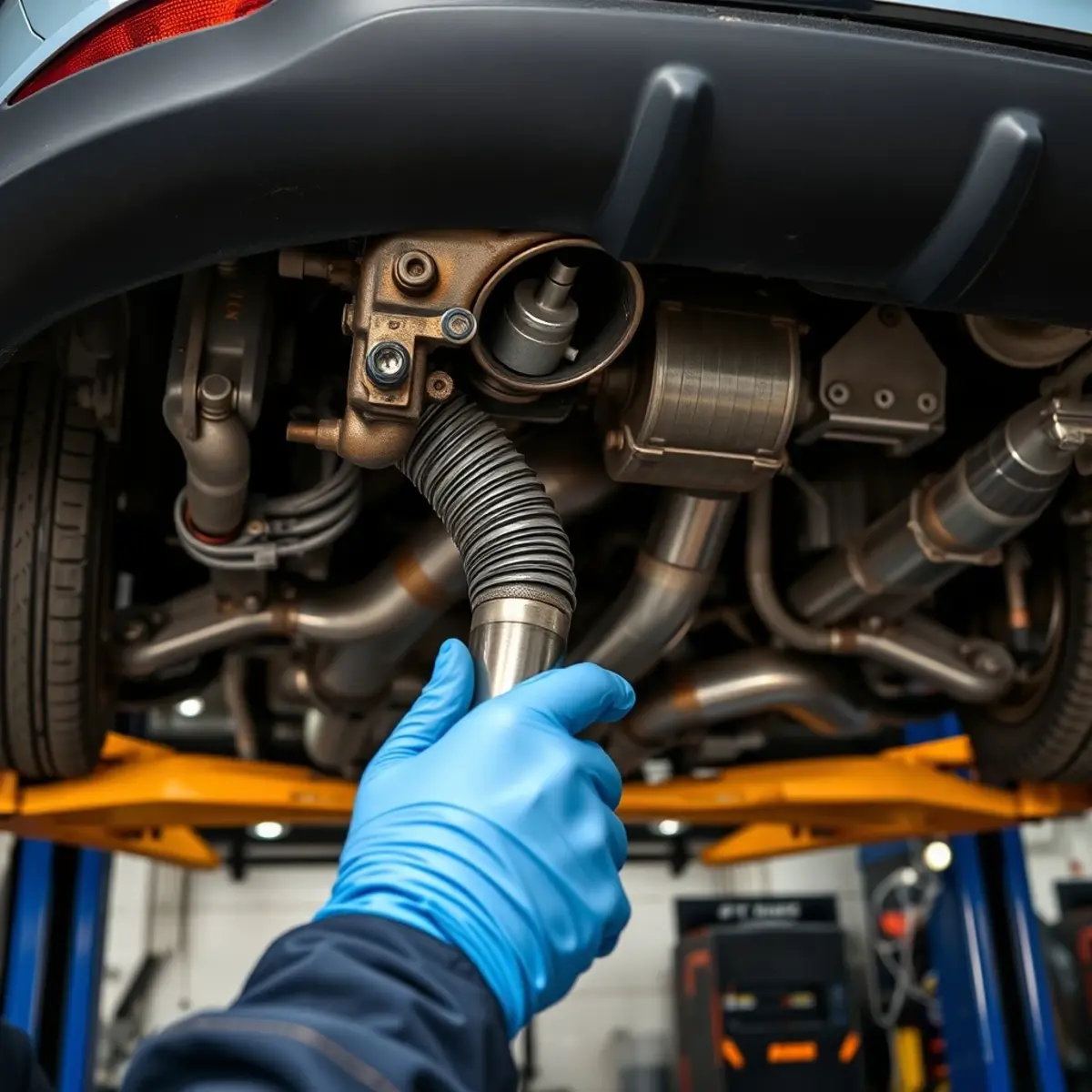 Замена гофры глушителя Ford Focus: пошаговая инструкция и советы