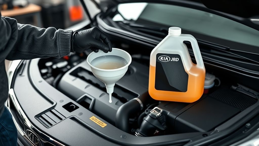 Замена антифриза Kia Ceed JD: пошаговая инструкция своими руками