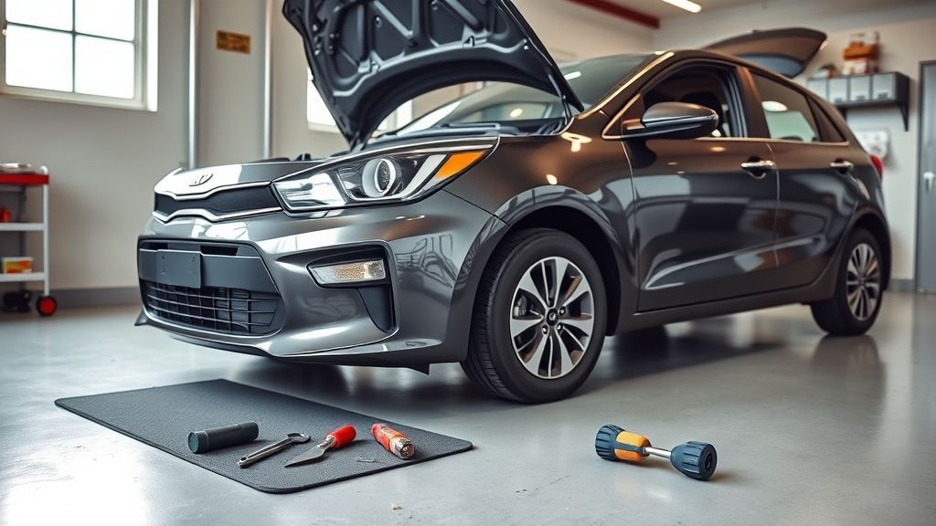 Ремонт Kia Rio 2017 своими руками: частые проблемы и руководство