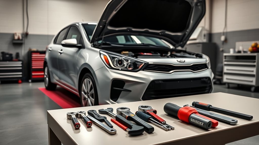 Ремонт Kia Rio 4 своими руками: частые проблемы и советы по обслуживанию