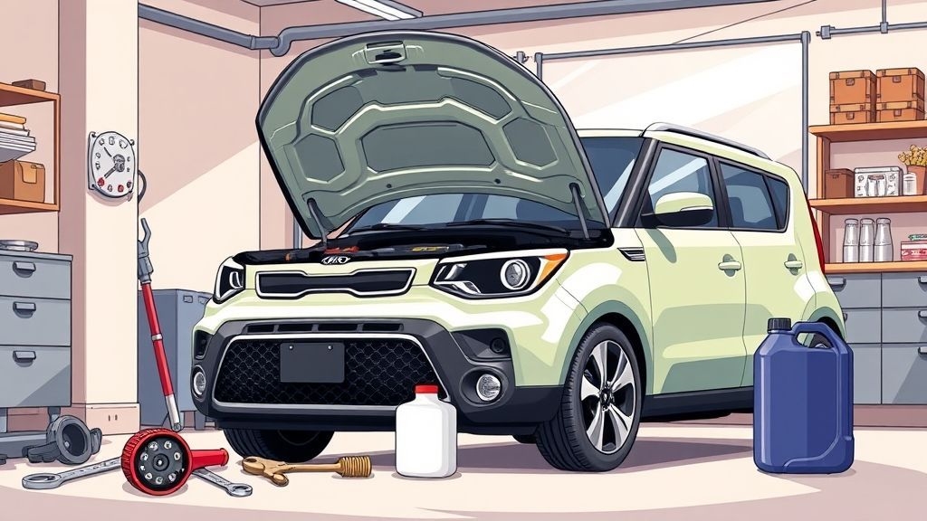 Руководство по ремонту и эксплуатации Kia Soul: советы по обслуживанию